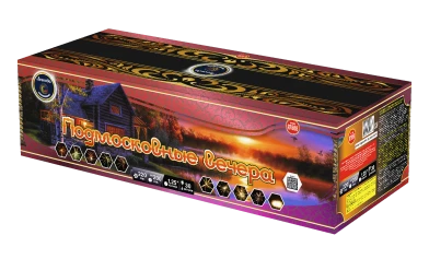 Батарея салютов Подмосковные вечера