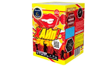 Батарея салютов Хайп + фонтан