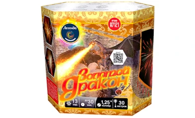 Батарея салютов Золотой дракон