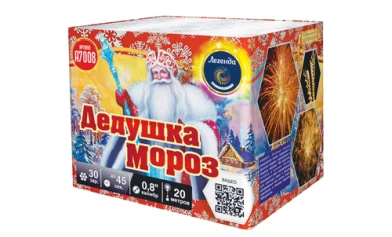 Батарея салютов Дедушка Мороз