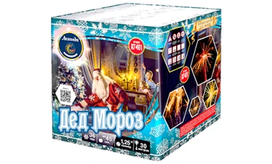 Батарея салютов Дед мороз